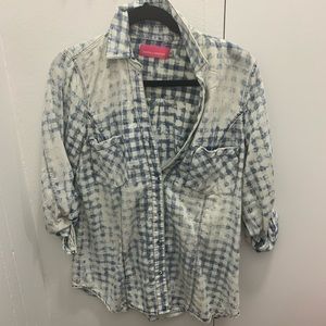 Pookie & Sebastian printed button down